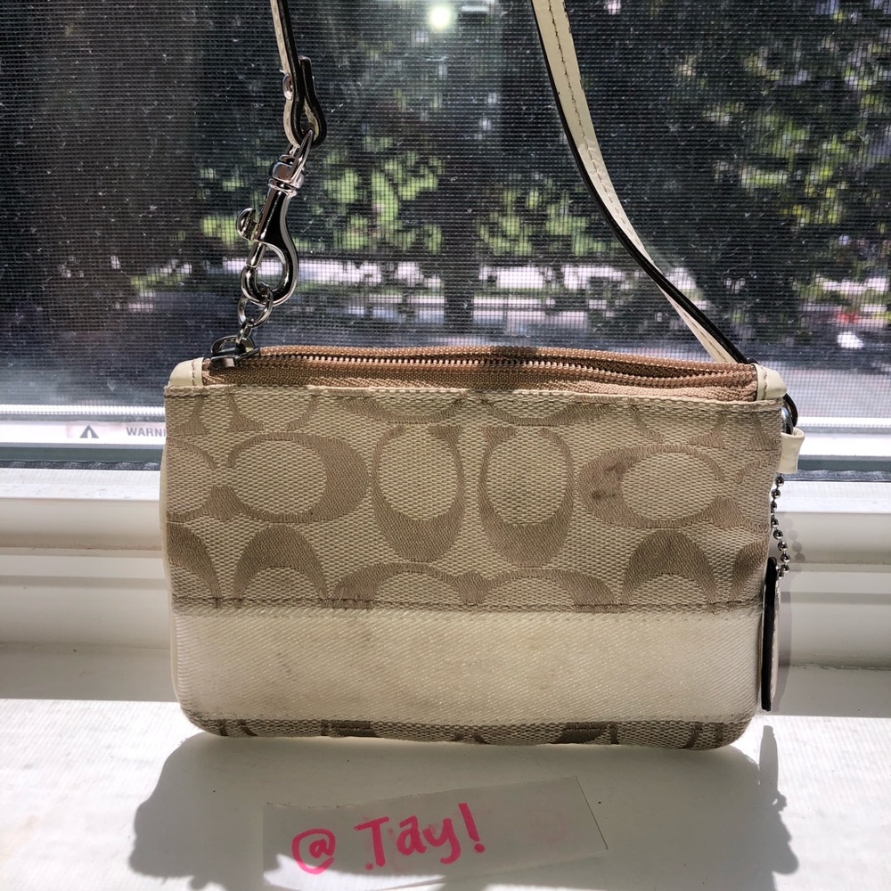 Authentic Coach Wristlet